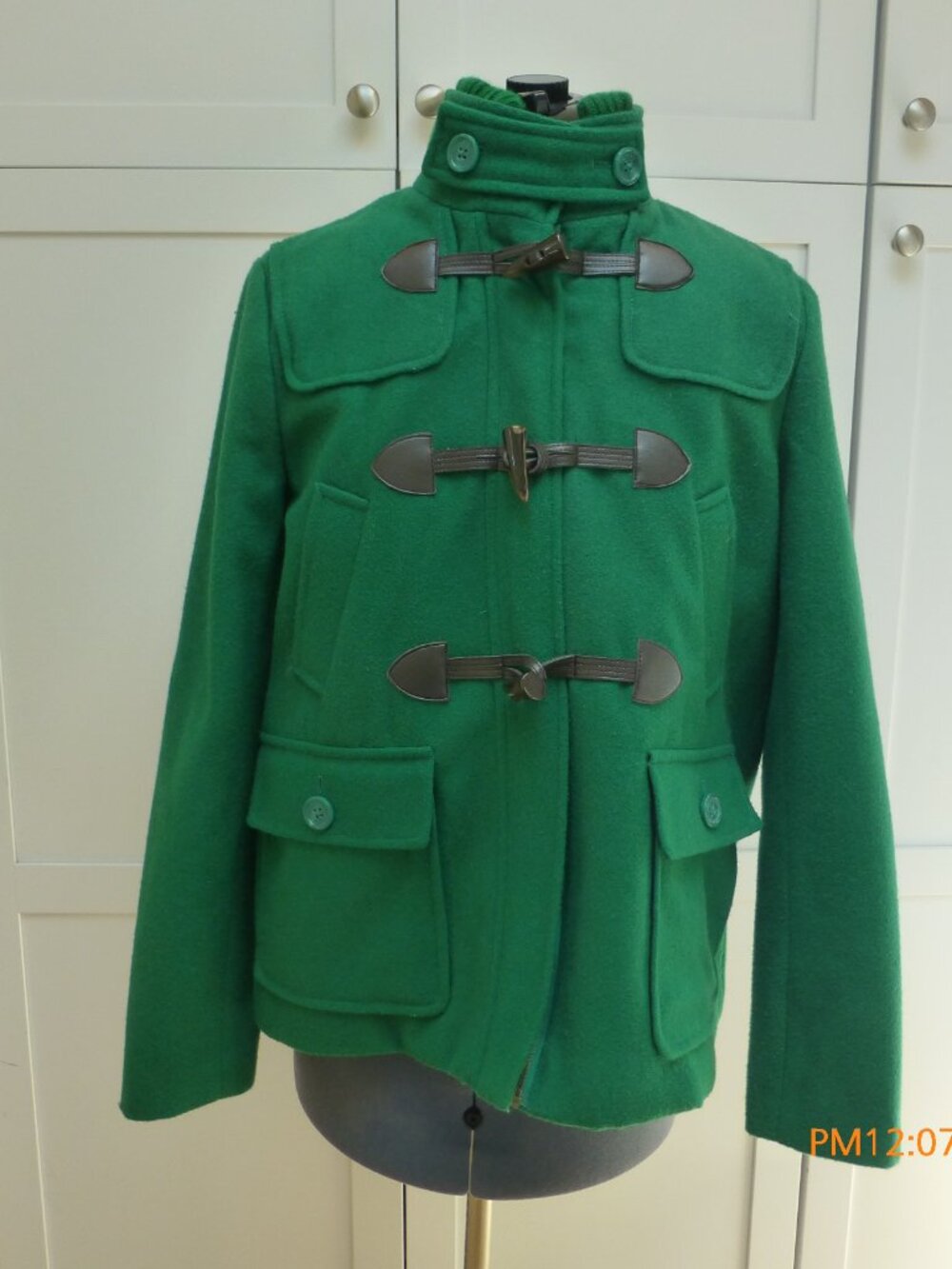 Tommy Hilfiger Pea Coat Women's size S Wool blend Preppy Stylish